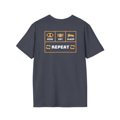 Dive Eat Sleep Repeat T-Shirt