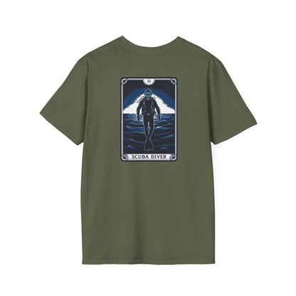 Scuba Diver Tarot Card T-Shirt