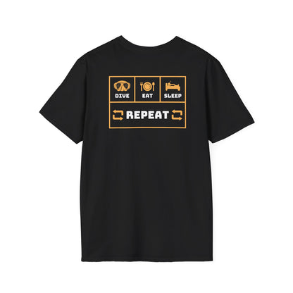 Dive Eat Sleep Repeat T-Shirt