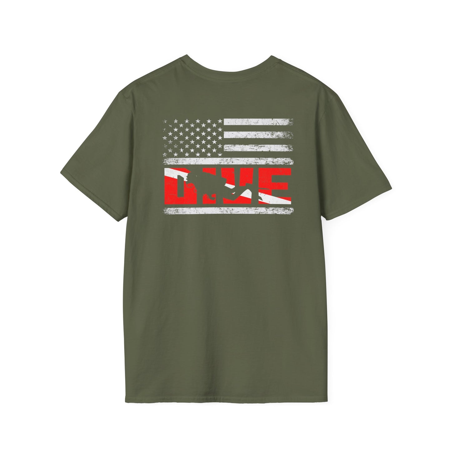 American Flag Dive T-Shirt