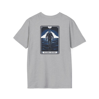 Scuba Diver Tarot Card T-Shirt