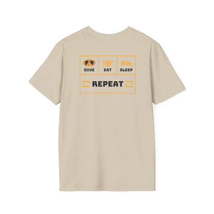 Dive Eat Sleep Repeat T-Shirt