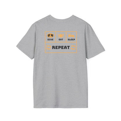 Dive Eat Sleep Repeat T-Shirt