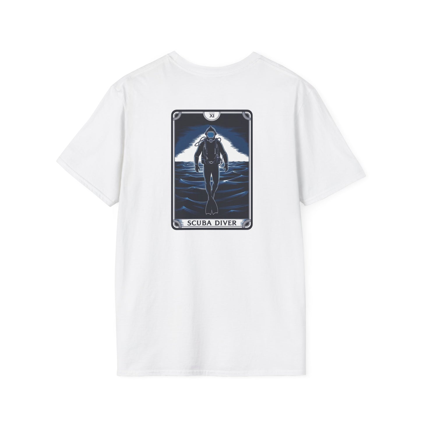 Scuba Diver Tarot Card T-Shirt