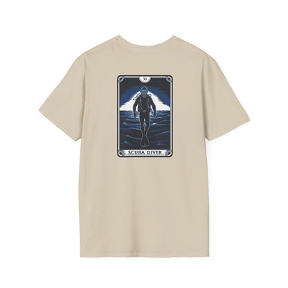 Scuba Diver Tarot Card T-Shirt