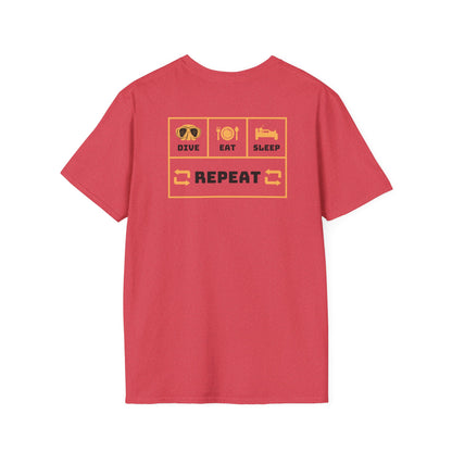 Dive Eat Sleep Repeat T-Shirt