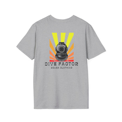 Dive Helmet Sunset T-Shirt