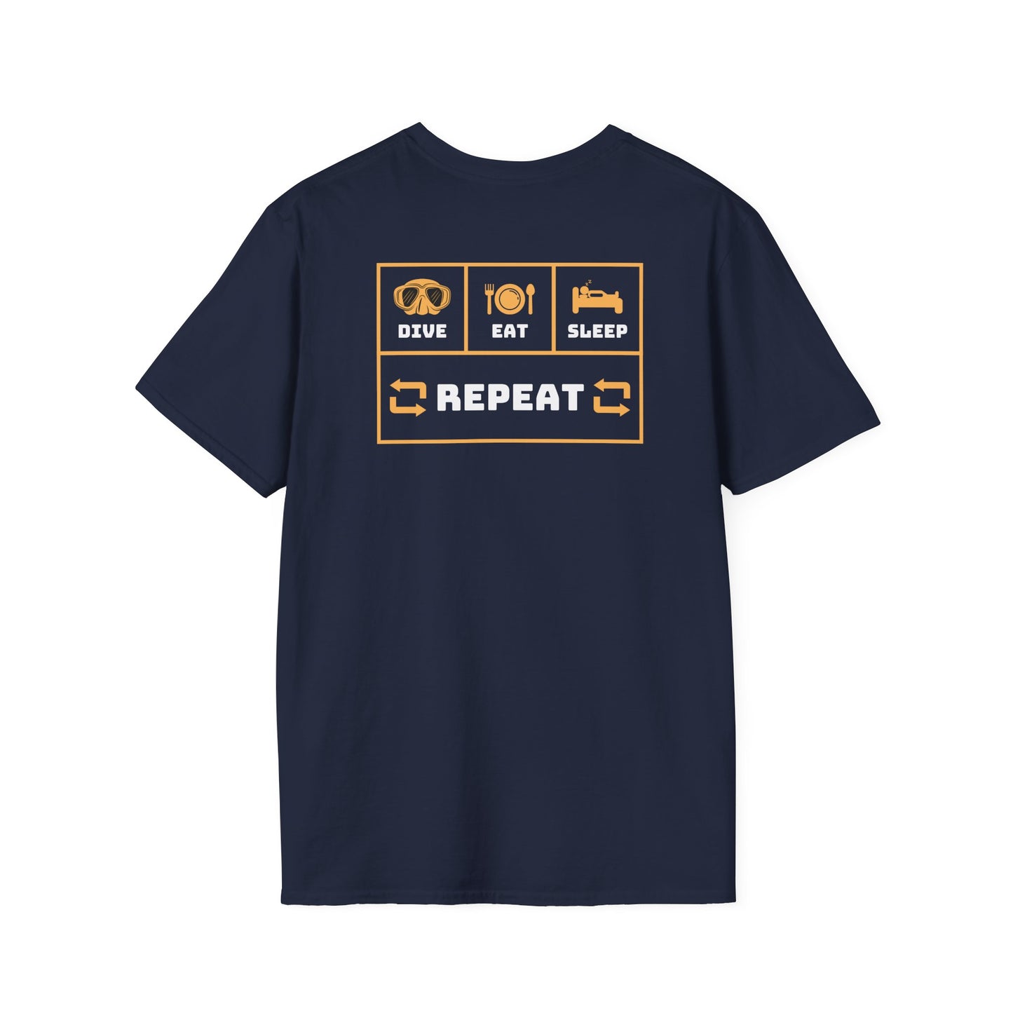 Dive Eat Sleep Repeat T-Shirt