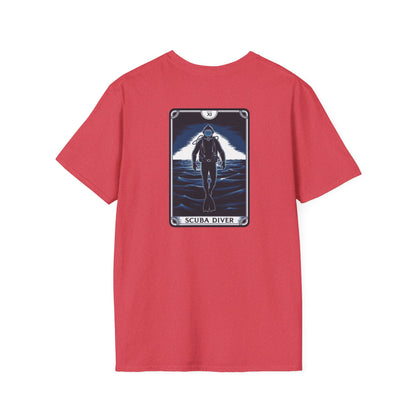 Scuba Diver Tarot Card T-Shirt