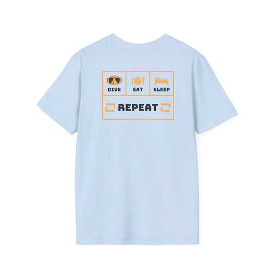 Dive Eat Sleep Repeat T-Shirt