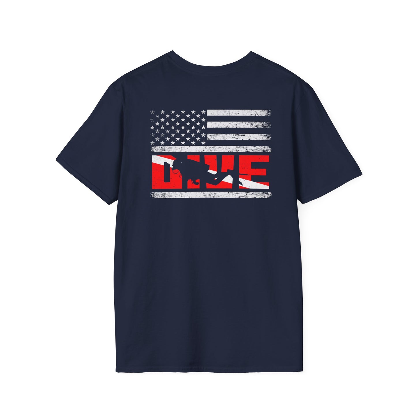 American Flag Dive T-Shirt