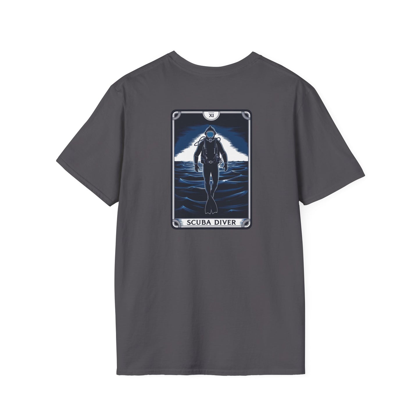 Scuba Diver Tarot Card T-Shirt