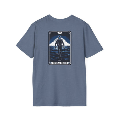 Scuba Diver Tarot Card T-Shirt