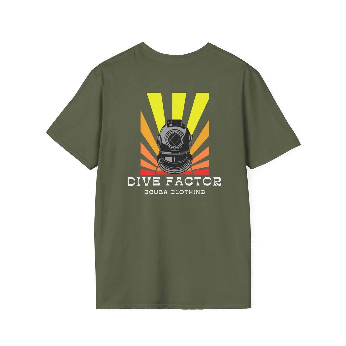 Dive Helmet Sunset T-Shirt